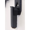 Swiveling Post Pistol Mount with Magazine Holder