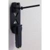 Swiveling Post Pistol Mount with Magazine Holder