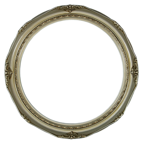 Classic Series 14 Antique Silver 14 Round Frame
