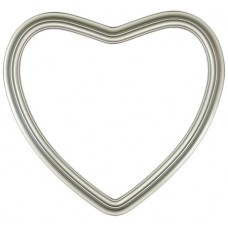 Heirloom Silver 19" Heart Frame-Frames-Custom Framing Designs