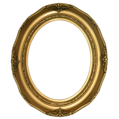 Classic Series 14 Antique Gold 14 Round Frame