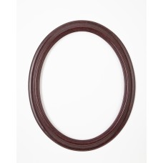 Heirloom Rosewood 12x16 Oval Frame-Frames-Custom Framing Designs