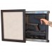 Recessed Hand Gun Case with hand-Specialty Boxes-Custom Framing Designs