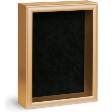 Shadow Box Frame - Gold Shadow Box - Custom Framing Designs, USA