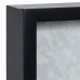 Shadow Box Frame Detail - Black Shadow Box - Contemporary Deep Shadow Box - Custom Framing Designs, USA