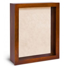 Shadow Box Frame - Cherry Honey Shadow Box - Contemporary Deep Shadow Box - Custom Framing Designs, USA