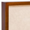 Shadow Box Frame Detail - Cherry Honey Shadow Box - Contemporary Deep Shadow Box - Custom Framing Designs, USA