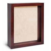 Shadow Box Frame - Cherry Shadow Box - Contemporary Deep Shadow Box - Custom Framing Designs, USA