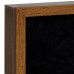 Shadow Box Frame Detail - Dark Oak Shadow Box - Contemporary Deep Shadow Box - Custom Framing Designs, USA