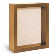 Shadow Box Frame - Gold Shadow Box - Contemporary Deep Shadow Box - Custom Framing Designs, USA