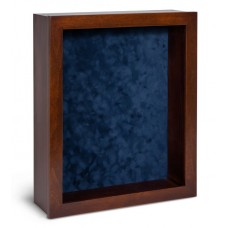 Shadow Box Frame - Mahogany Shadow Box - Contemporary Deep Shadow Box - Custom Framing Designs, USA