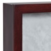 Shadow Box Frame Detail - Rosewood Shadow Box - Contemporary Deep Shadow Box - Custom Framing Designs, USA