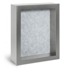 Shadow Box Frame - Silver Shadow Box - Contemporary Deep Shadow Box - Custom Framing Designs, USA