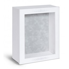 Shadow Box Frame - White Shadow Box - Contemporary Deep Shadow Box - Custom Framing Designs, USA